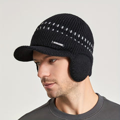 Ear Protection Fleece Baseball Cap Winter Warm Hat
