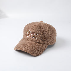Winter Thick Baseball Cap Outdoor Sports Hat For Women Girls