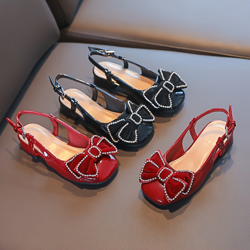 Girls Low Heel Dance Shoes Comfy Non Slip Casual Shoes