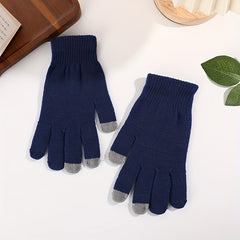 Winter Cycling Gloves Windproof Touch Screen Warm Gloves