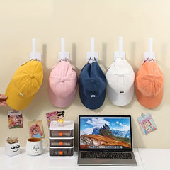 Adhesive Hat Rack for Baseball Hats