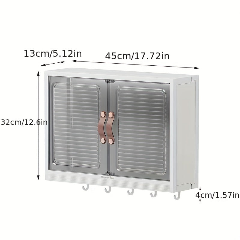 Kitchen Rack Wall mounted Condiment Jar Seasoning Box Holder