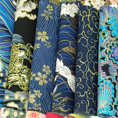 50pcs Japanese Style Cotton Fabric PreCut - DIY Sewing Supplies for Patchwork