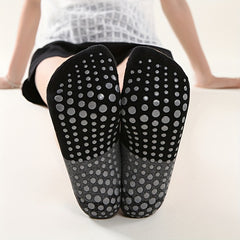 Women's Anti-slip Yoga Socks, Breathable Casual Sports Socks