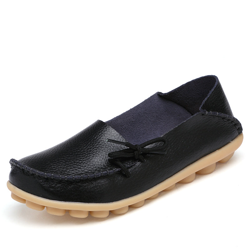 Women's Slip On Loafers Faux Leather Casual Shoes