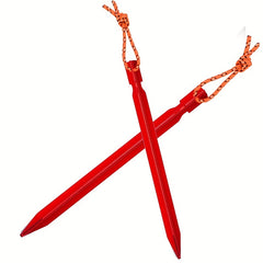 Aluminum Alloy Camping Tent Stakes for Backpacking & Canopies