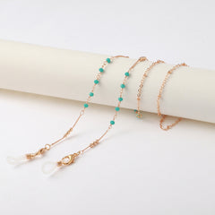 Beaded Glasses Anti Slip Mask Chain Strap Lanyard