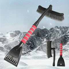 Extendable Snow Scraper & Brush For Car with Foam Grip