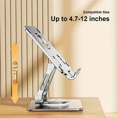 Aluminum Swivel Tablet Stand 360 Rotating Base Holder for iPad