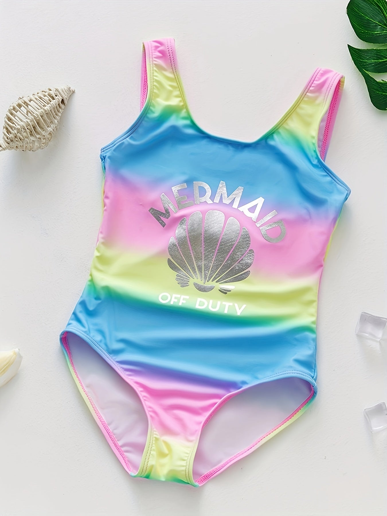 Toddler Girls Sleeveless One Piece Swimsuit Kids Summer Beach Bathing Suit