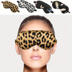 Printed Smooth Sleep Eye Mask for Travel Rest Nap Yoga Meditation
