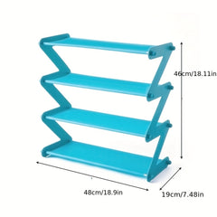Shoe Rack Assembly Home Bookshelf