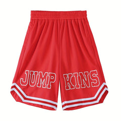 Boys Breathable Jump Kins Short For Summer Basketball Kids Clothes