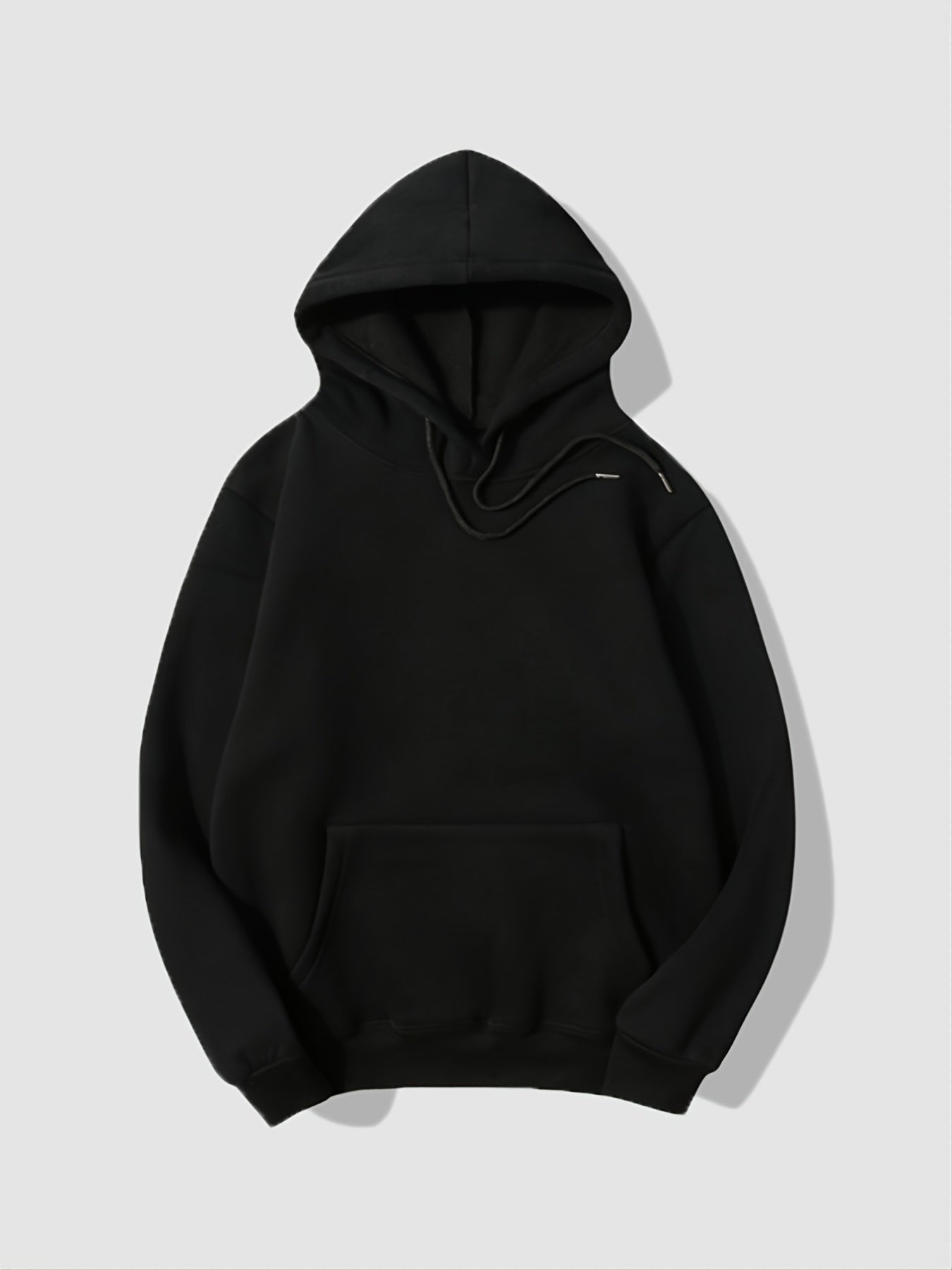 Women's Casual Solid Long Sleeve Pullover Hoodie Sweatshirt