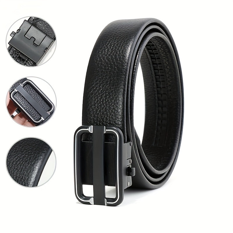 Men's Retro Leather Belt Business Belt Ideal for Daily Use