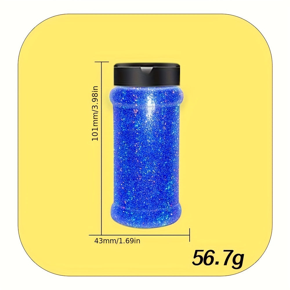 Holographic Glitter Fine Glitter Powder Craft Resin Nails Laser Shakers Bottle