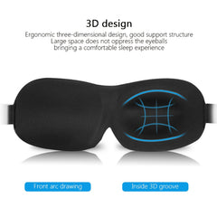 3D Eye Mask for Men and Women Night Blackout Adjustable Strap