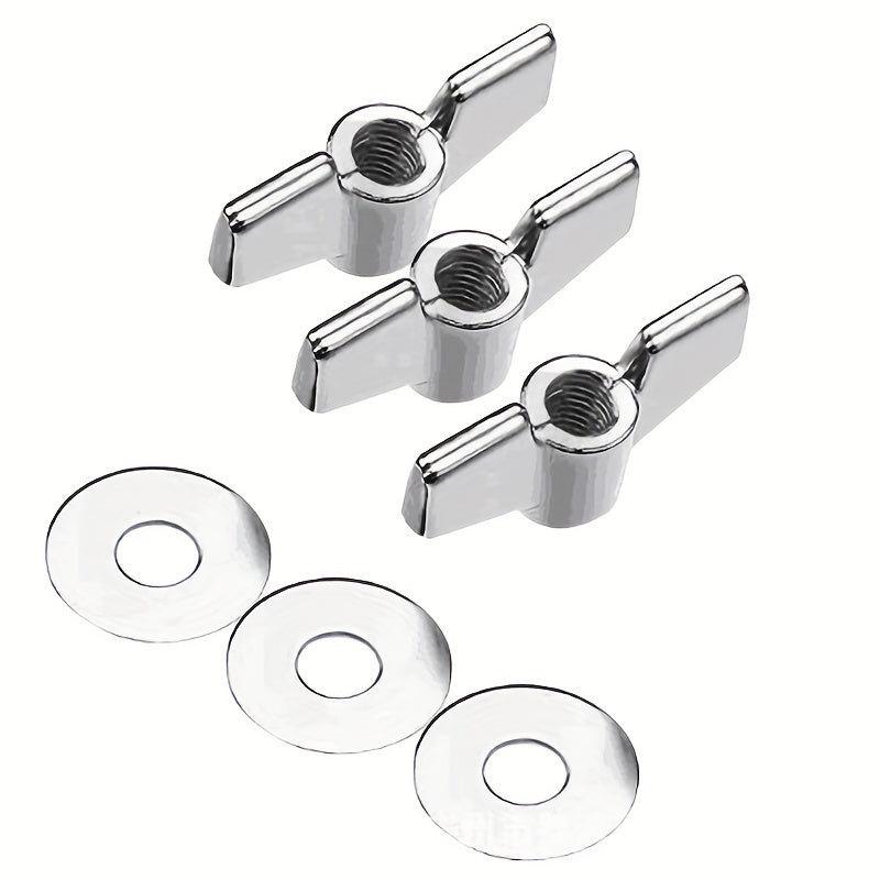 23pcs Cymbal Felts Hi Hat Clutch Felt Cymbal Stand Sleeves Base Wing Nuts Drum
