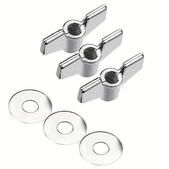 23pcs Cymbal Felts Hi Hat Clutch Felt Cymbal Stand Sleeves Base Wing Nuts Drum