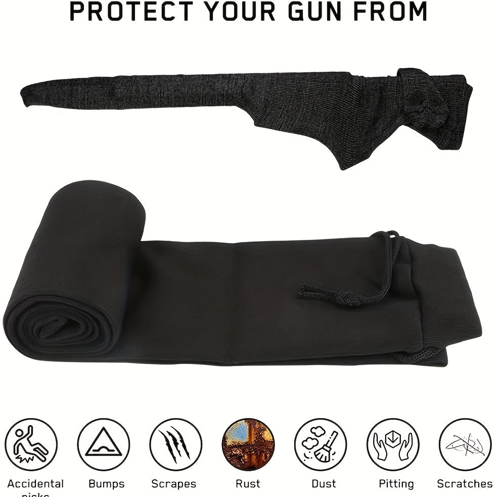 Protective Gun Sock Dust Cover for Rifles Shotguns Pistols Fishing Rods