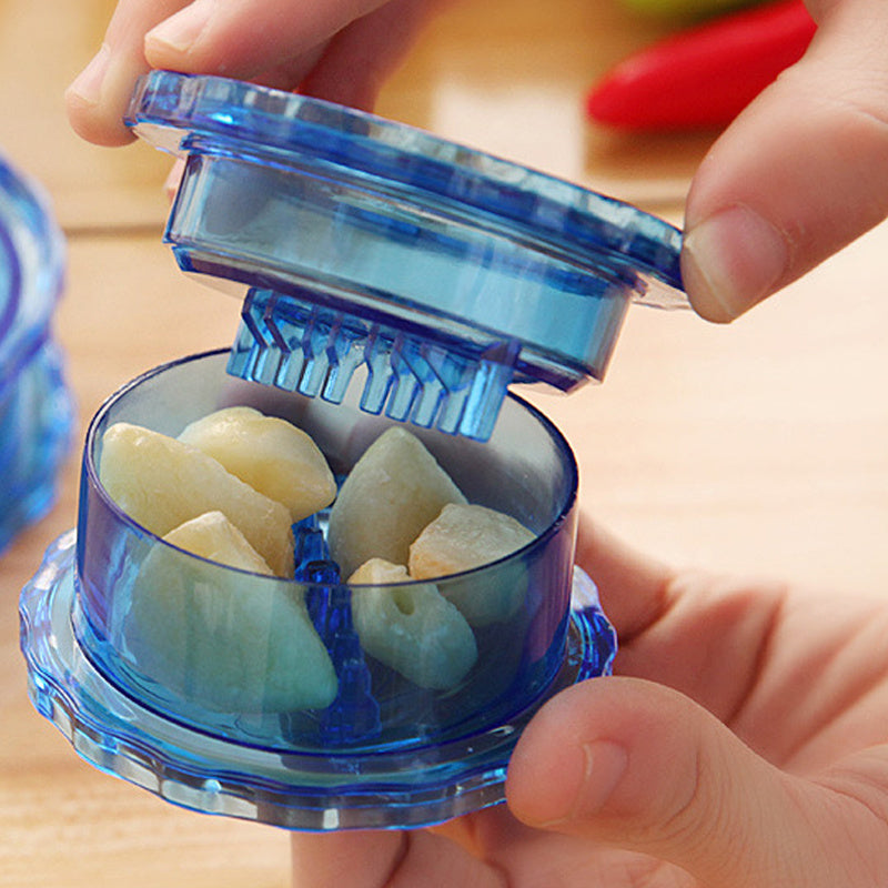 Multifunctional Garlic Press and Peeler for Easy Preparation