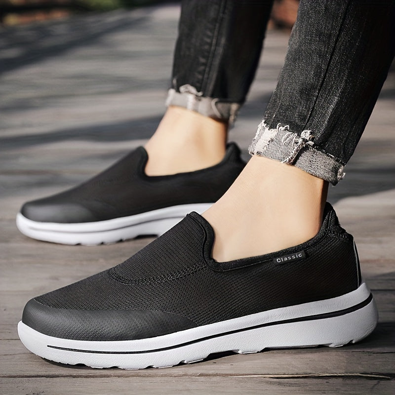 Men's Slip-On Breathable Loafers Casual Walking Shoes