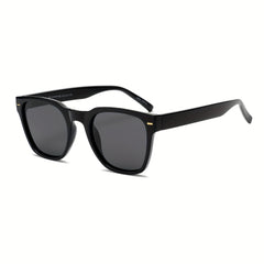OUWEN Small Square Polarized Sunglasses Retro UV400 Protection VF2223A