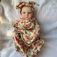 Reborn Baby Doll Hand Painted Baby Size 3D Skin Veins Collectible Art Doll