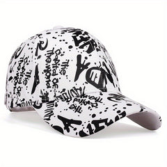 Men's YDN Graffiti Baseball Cap Adjustable Casual Hat