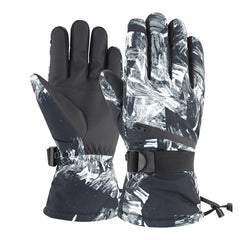 NEWTAG Thermal Gloves Waterproof Fleece Touch Screen Motorcycle Gloves