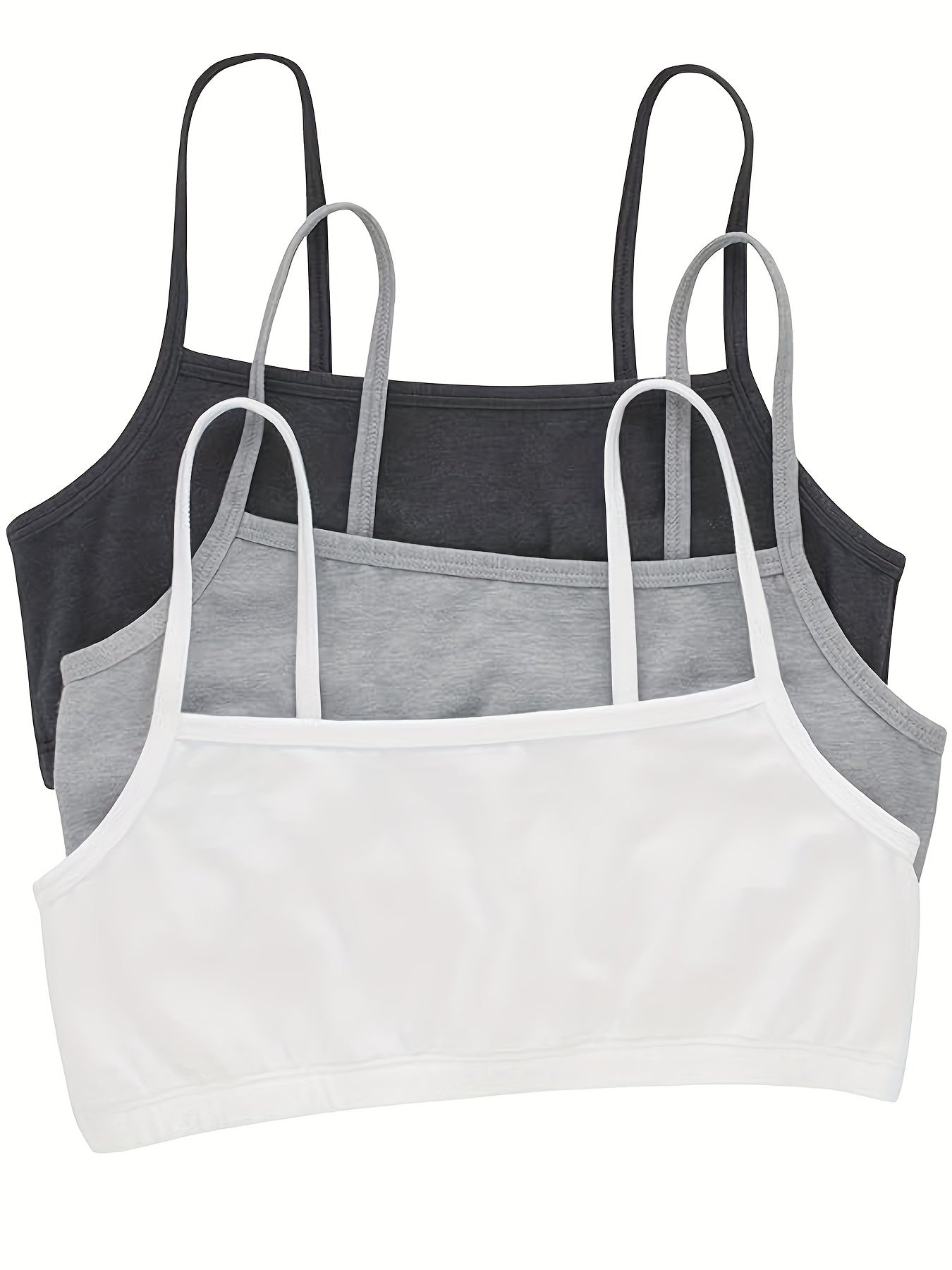 3 Pcs Seamless Sports Bra Breathable Intimates Women's Lingerie & Underwear