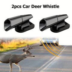 2pcs Ultrasonic Car Deer Whistle Auto Safety Repeller