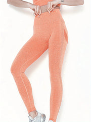 Women's Seamless Yoga Leggings Butt Lifting Workout Tights
