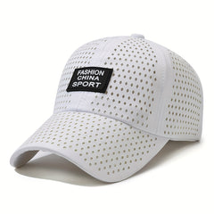 Mesh Breathable Sports Baseball Cap Unisex Thin Quick Drying Dad Hats Adjustable
