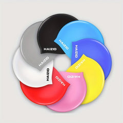 Silicone Swimming Cap for Adults Waterproof Comfortable and Durable Large Size