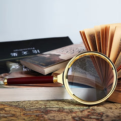 HD Magnifier Glasses, Large Diameter, Comfortable, Elderly Reading Aid