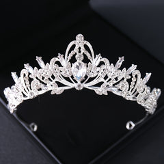 Silvery Rhinestone Crown Hairband Headband Bridal Wedding Favor