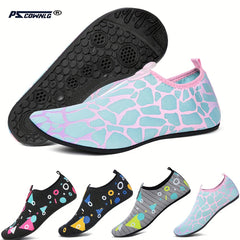 Women's Print Quick Drying Water Shoes for Beach Wading