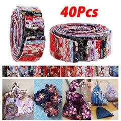 40pcs Cotton Fabric Patchwork Fabric 6 48 Cm Cotton Quilting Crafts DIY Sewing