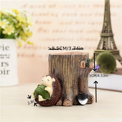 Adorable Hedgehog Pen Holder