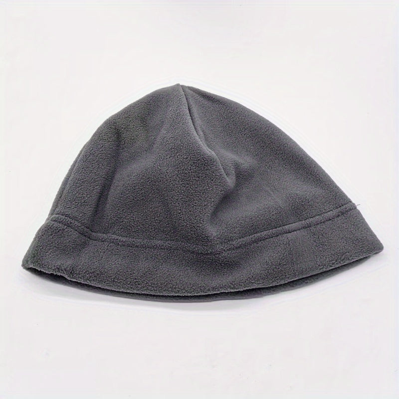 Beanie Hat Soft Fleece Windproof Warm Unisex