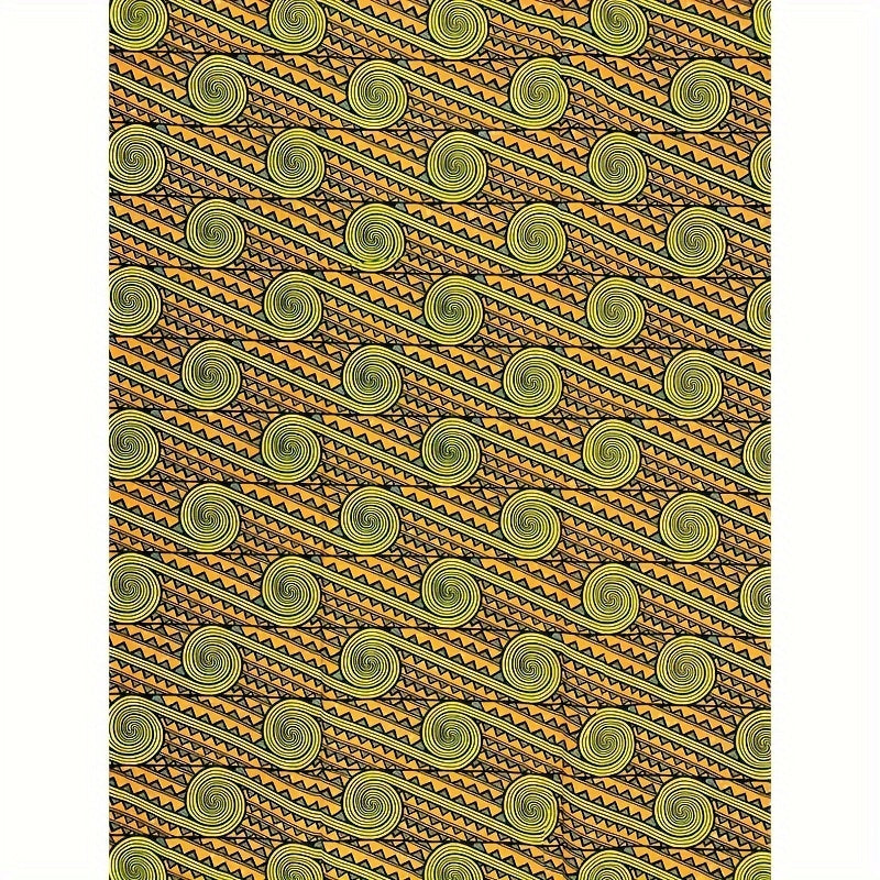 Latest African Wax Prints Fabrics Ankara Style Soft Cotton Pagne Dress