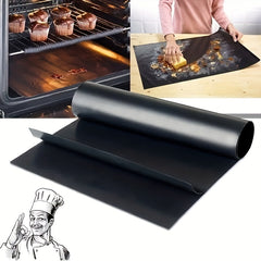 16.5in & 11.6in Oven Liner Non-stick Heat Resistant Grill Mat