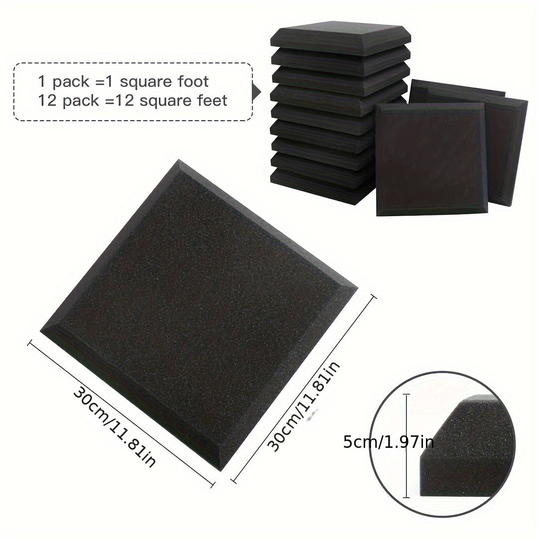 12pcs Sound Absorbing Cotton Tablet Sound Insulation Cotton