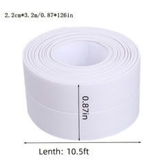1pc Bath Sealing Strip Tape PVC Waterproof