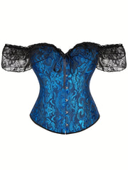 Lace Corset Bustier Tummy Control Body Shaper