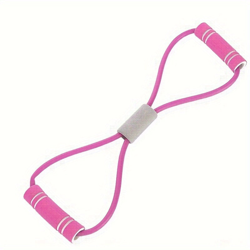 8 Shaped Fitness Tension Rope Elastic Resistance Rope for Yoga Exercise