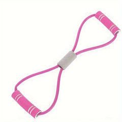 8 Shaped Fitness Tension Rope Elastic Resistance Rope for Yoga Exercise
