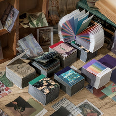 366pcs Sulfate Paper 2In 1 6In Retro Note Art Painting Decoration