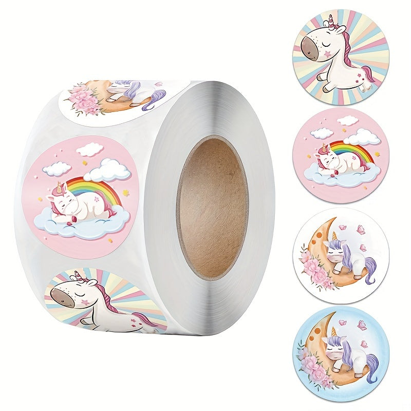 500pcs Student Reward Incentive Self-adhesive Stickers Label Office Decor